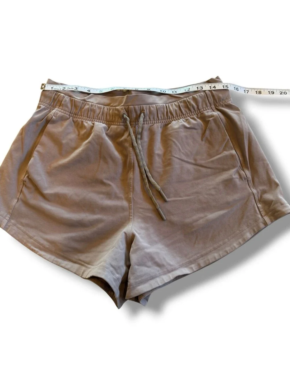 Lululemon Inner Glow Short Washed Half Moon Running Athletic Gym Yoga Pilate 8